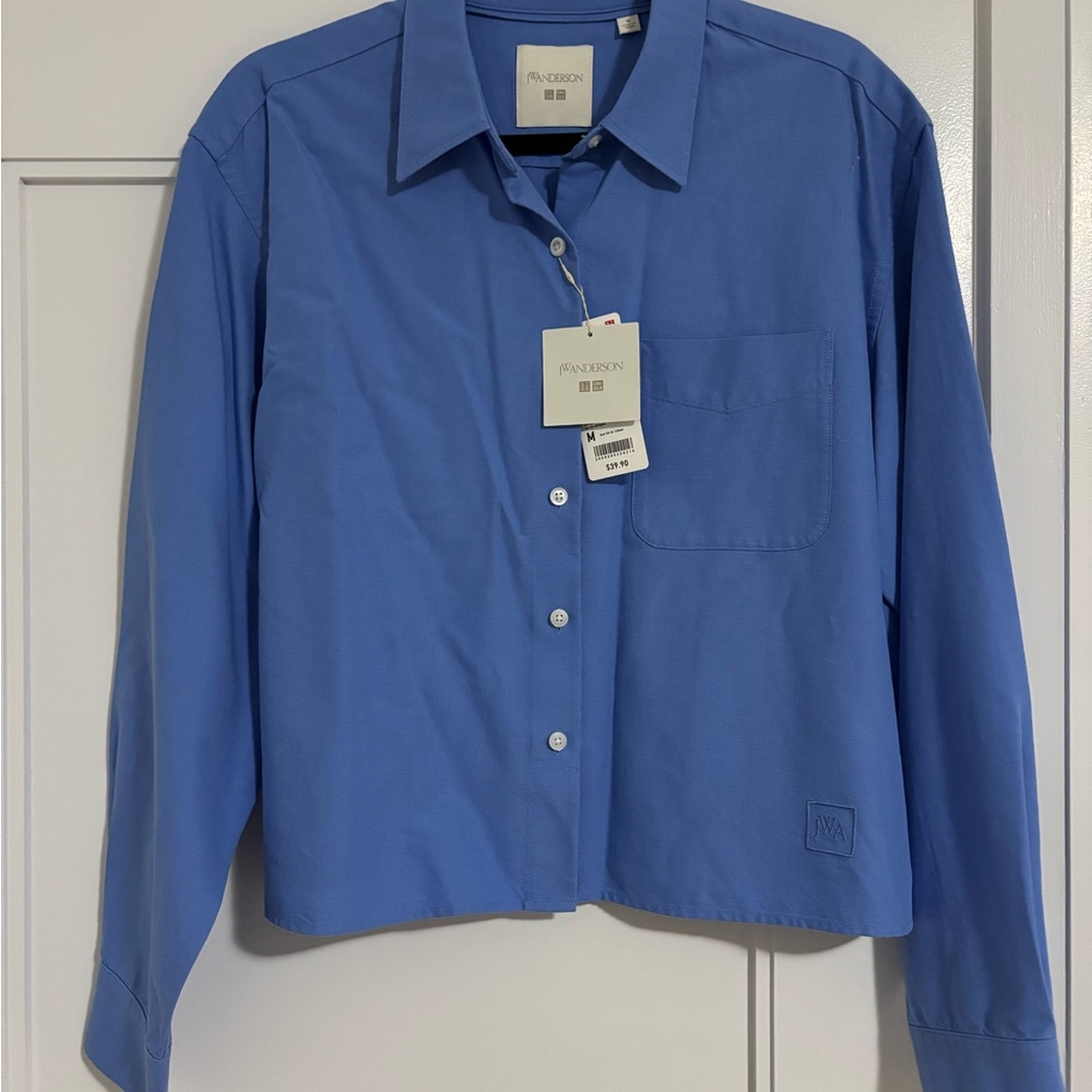 JW ANDERSON x Uniqlo cornflower Blue Shirt Medium